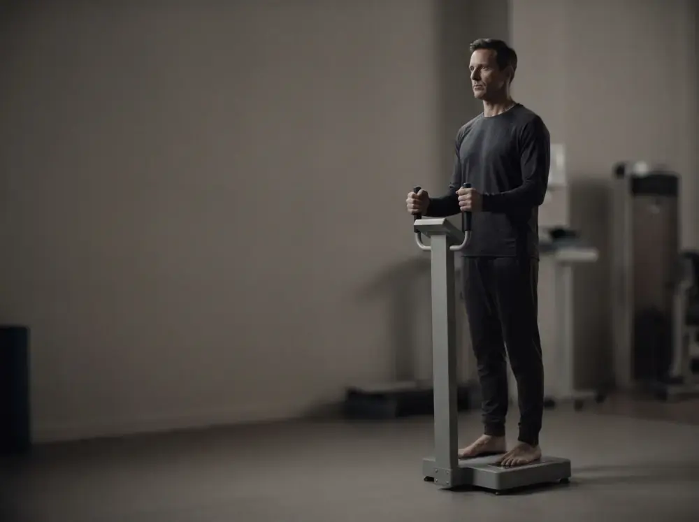 AI Body Analysis being carried out in the clinic